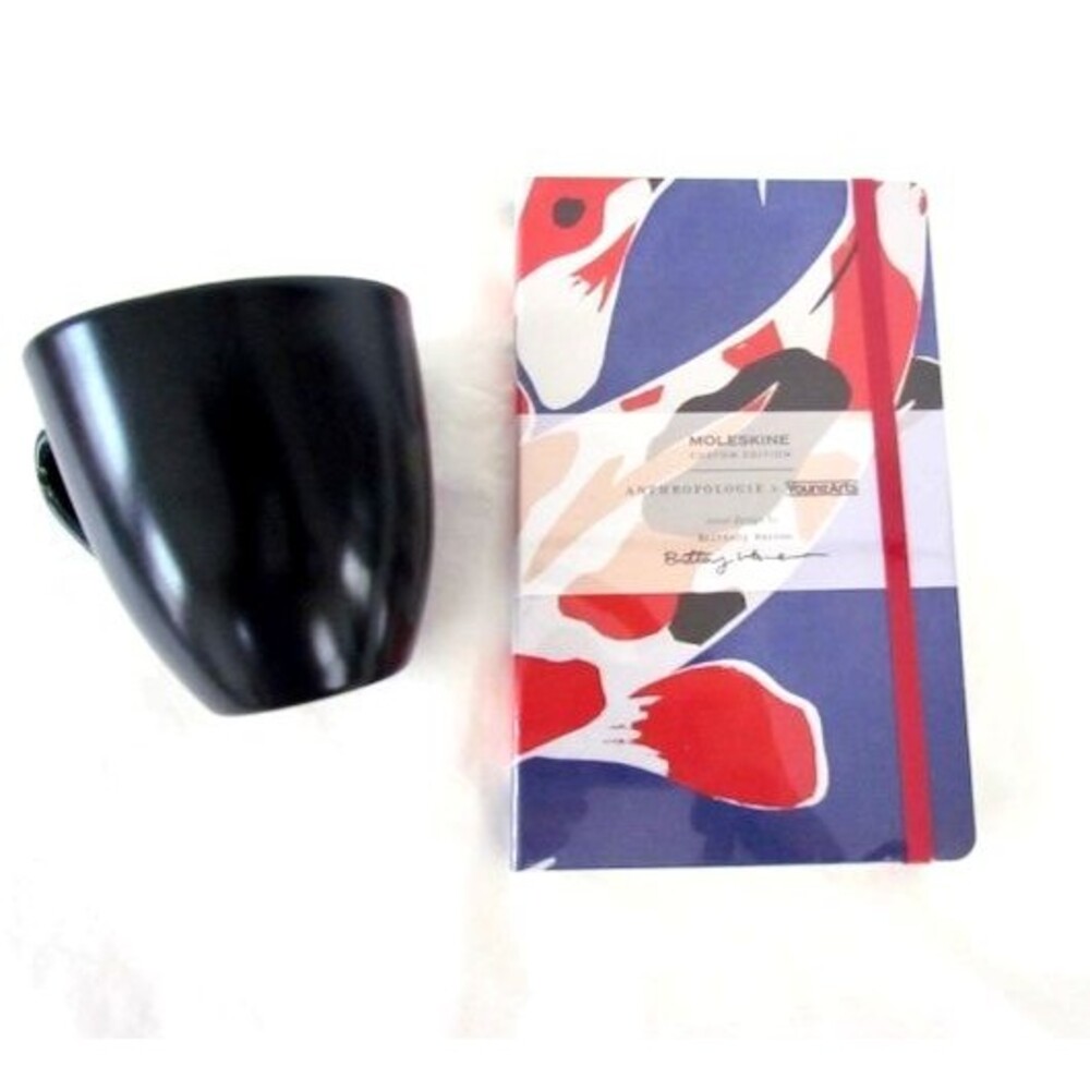 Young Art Moleskin Notebook Journal Brittany & La Creuset Mug NEW